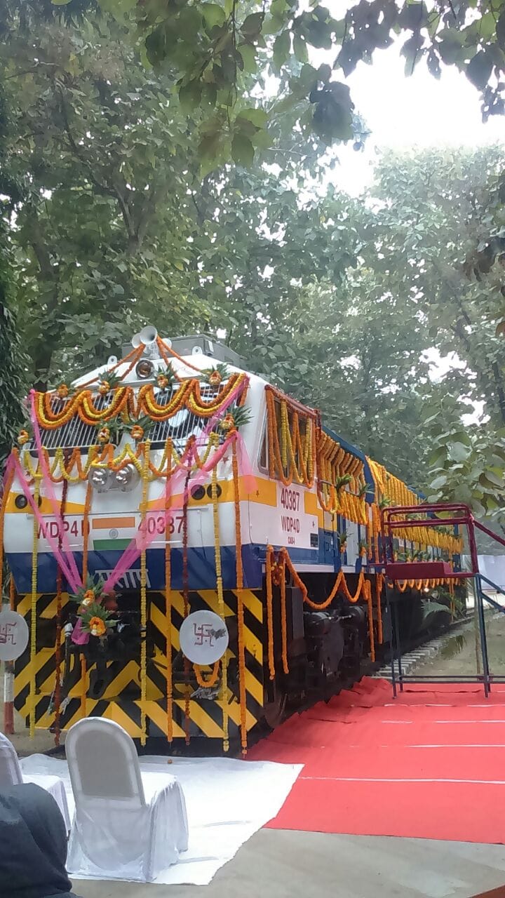 4500 hp rail engine prataap inaugurated today