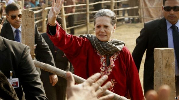 congress failed to manage sonias single photo