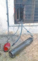 pnb, thieft, gas cutter, window broke, kaithal
