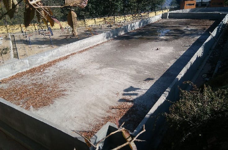 Underground water tank of Almora