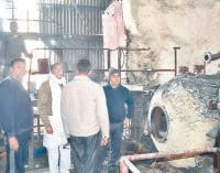 Not stopping leakage of the tube, BKU and two-day ultimatum given to farmers, Karnal