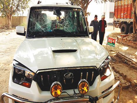 Dealer drove sharing dispute, assault and firing in the head side