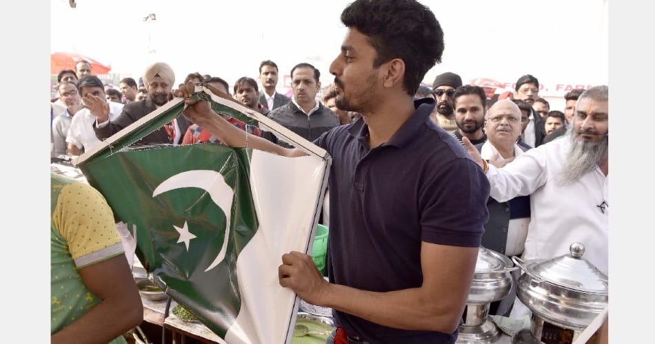 Amritsar PITEX fare, punjab international trade expo 2016, pak flag