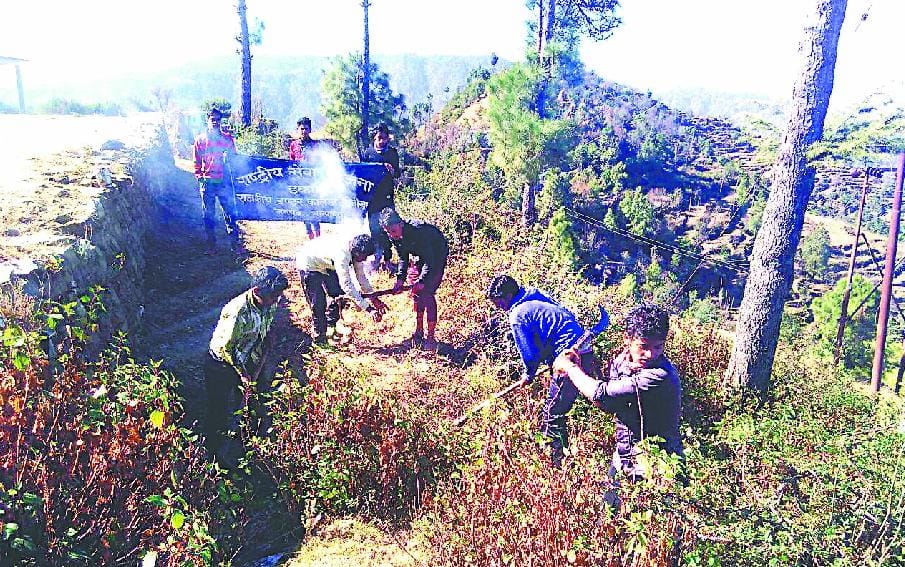 Cleanliness of the premises of the central gangol Shivirarthion