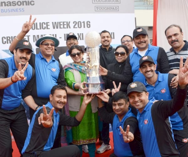 Cricket contest between IAS and IPS 11.