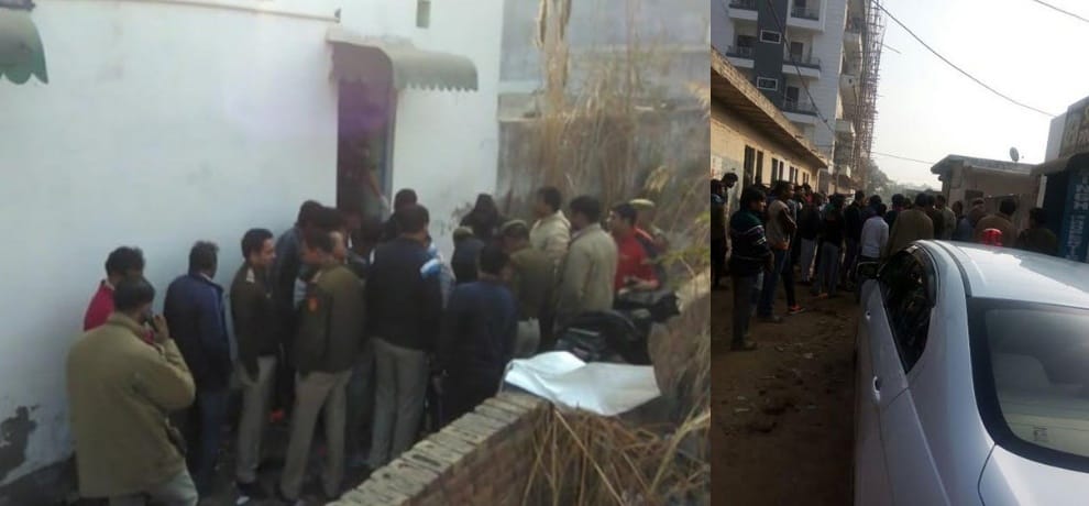 rohini double murder case: dead body of policeman and woman found