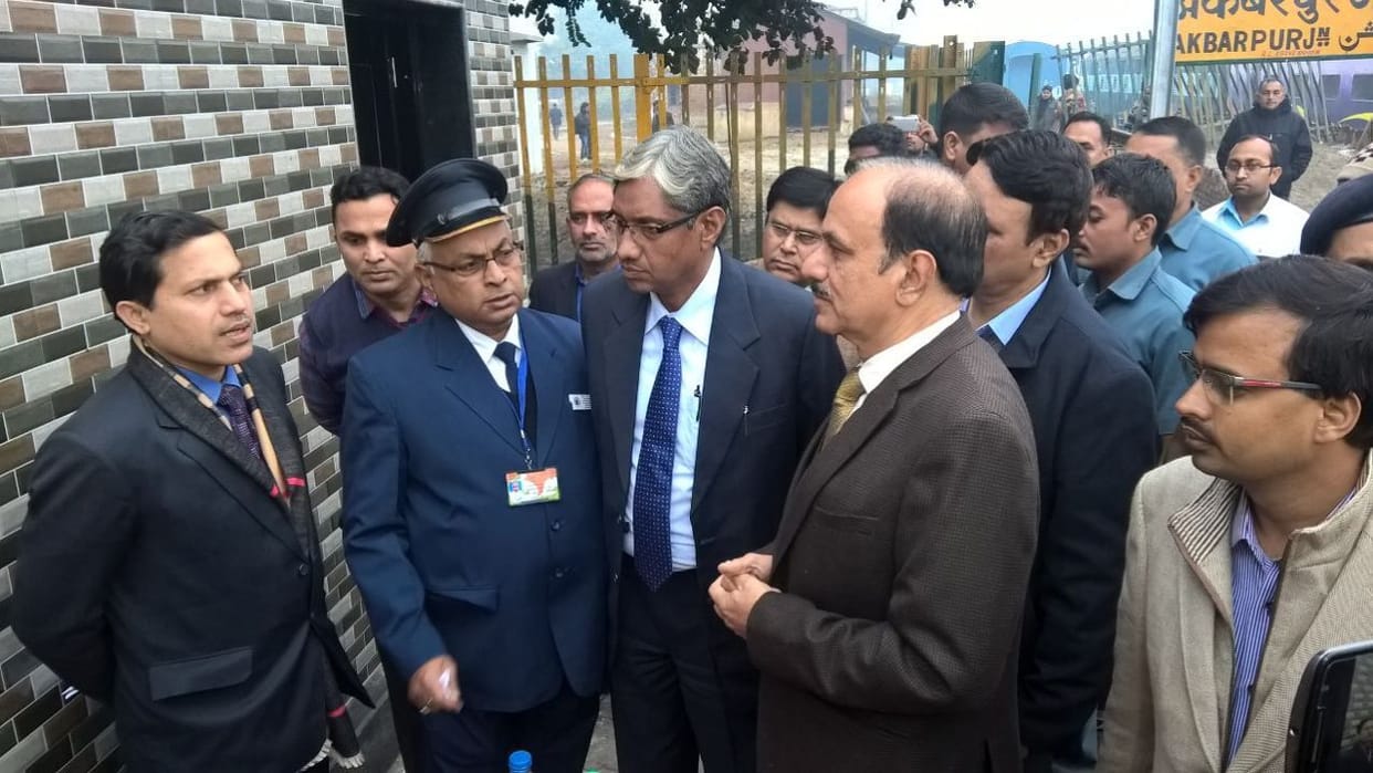 Facilities will expand by one carore at Akbarpur railway station: GM