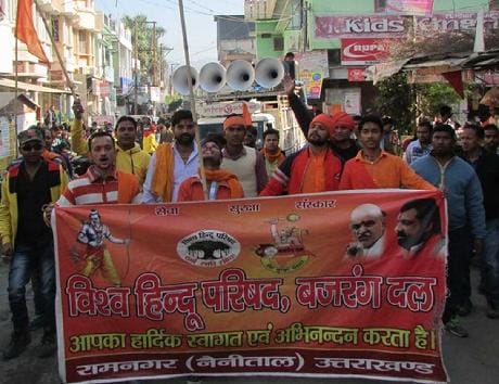 Hinduvadion procession