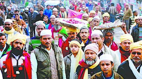 In the old town-e-Mohammadi procession today, the procession tomorrow