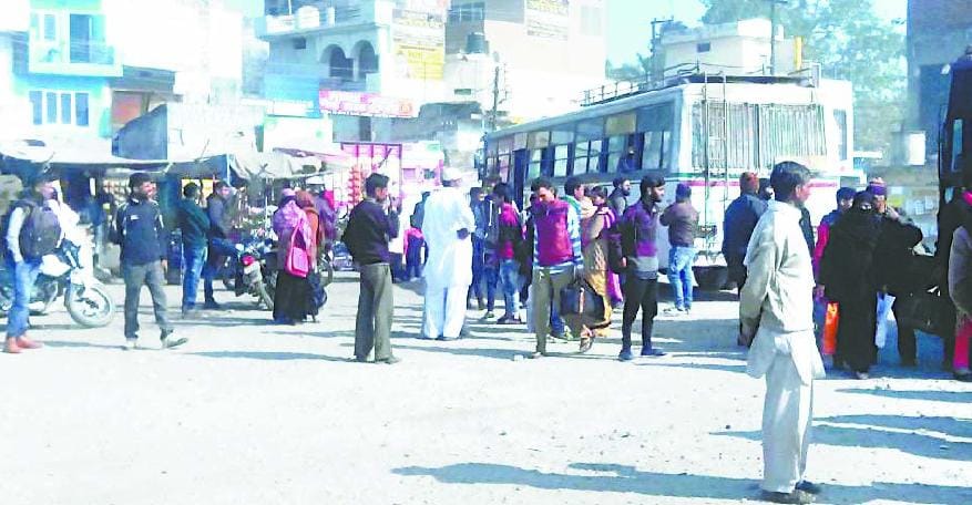 Haridwar, including Bareilly buses on many routes remained operational depots