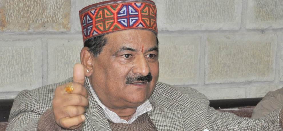 BJP leader Maheshwar singh hits out at cm virbhadra singh