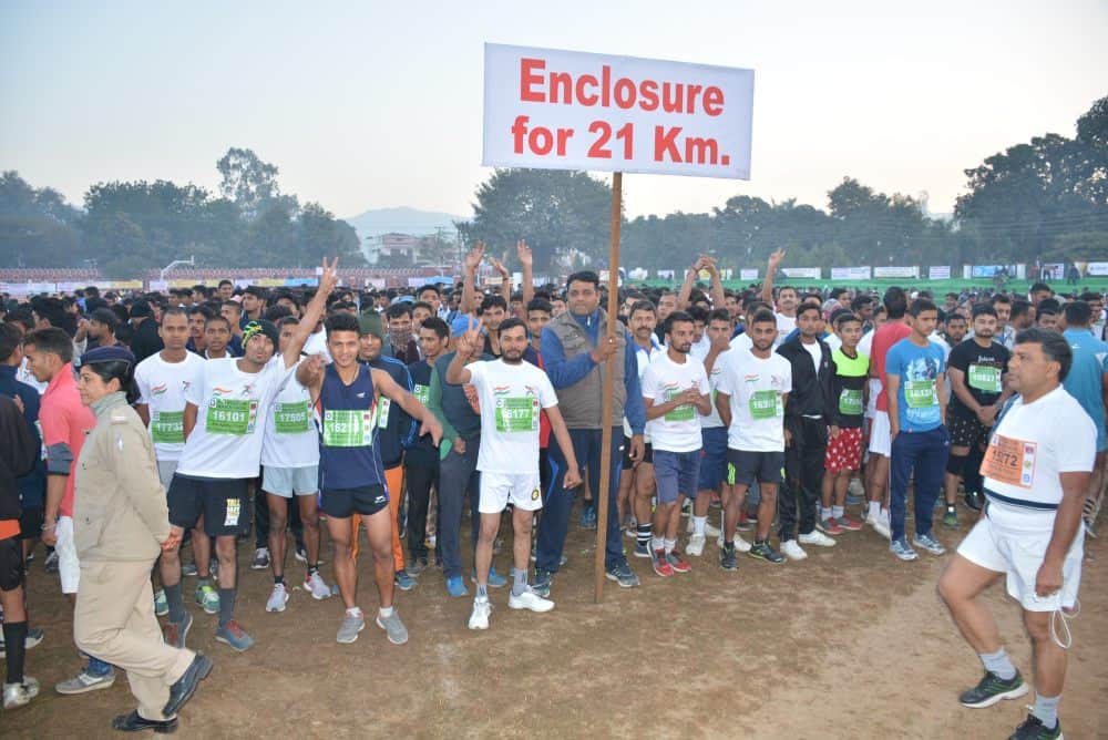 uttarakhand police marathon against drugs