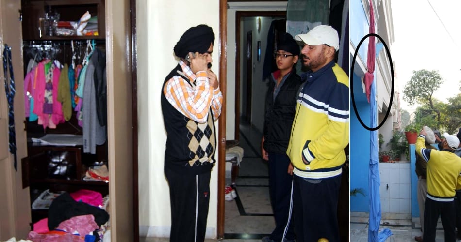 Mohali theft, new currency nd jewelery in mohali sector 70 