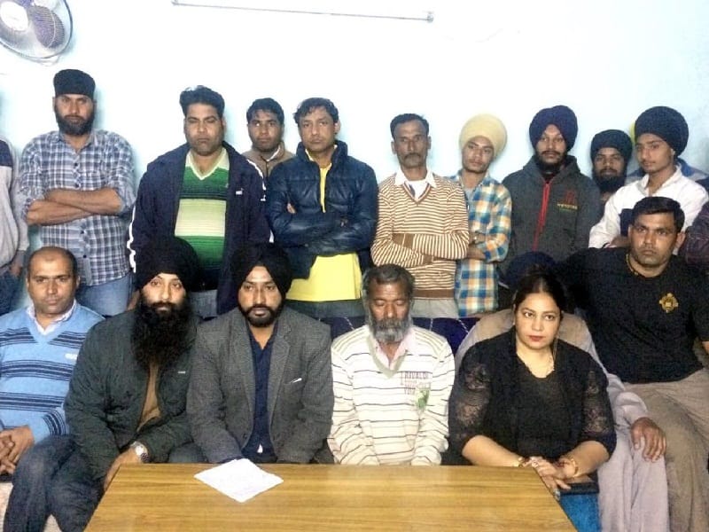 protest, pathankot protest, protest against AAP candidate, pathankot, amritsar