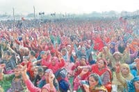 jind, pm, cm, workers aligation, protest,   harayana