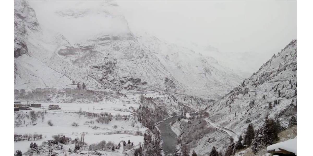 Snowfall in lahaul spiti manali rohtang chamba bharmour, Himachal Pradesh