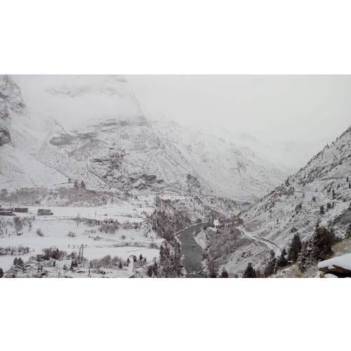 Snowfall in lahaul spiti manali rohtang chamba bharmour, Himachal Pradesh