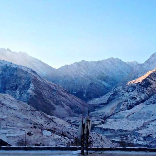 Snowfall in lahaul spiti manali rohtang chamba bharmour, Himachal Pradesh
