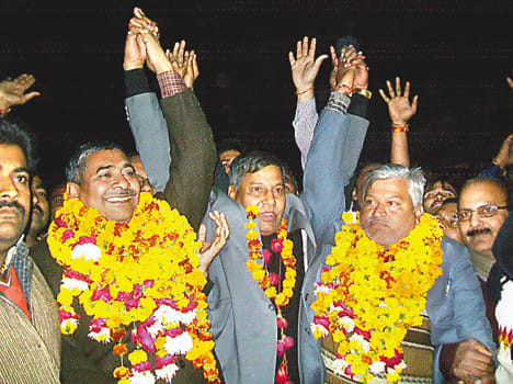 Babu became president, general secretary Praveen