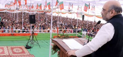 BJP National President Amit Shah targets Virbhadra govt over Corruption