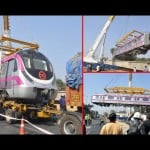 मजेंटा मेट्रो का ट्रायल