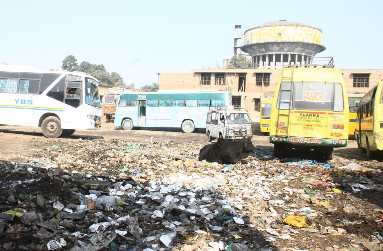The bus stand Or Junkyard