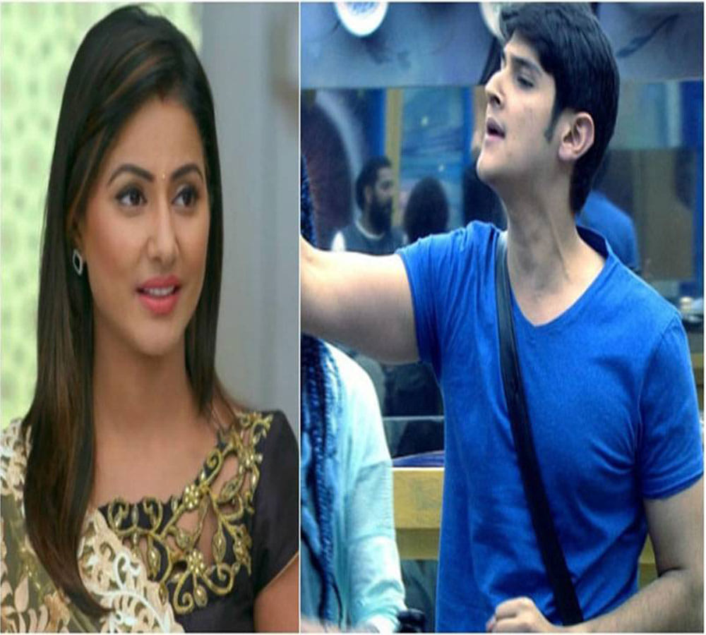 hina khan at bigg boss house