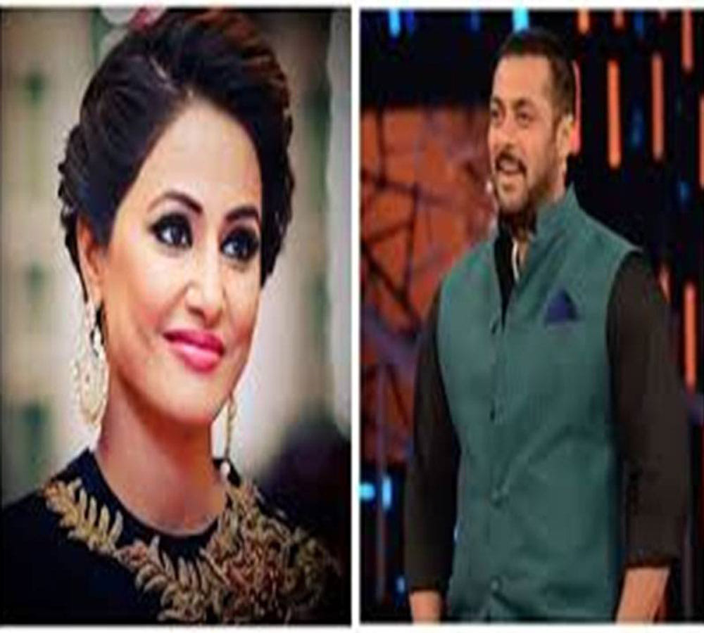 hina khan at bigg boss house