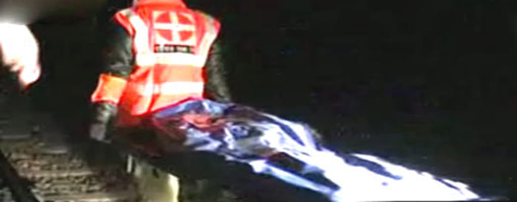 man suicide on railway track