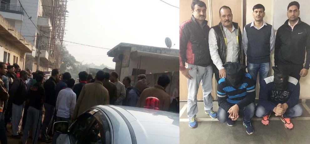 rohini double murder case: asi threatens to brokers which lead his life to death 2 arrest
