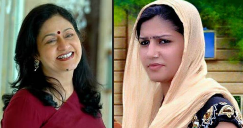 dancer sapna chaudhary in new controversy, aruna irani big advice to haryanvi singer