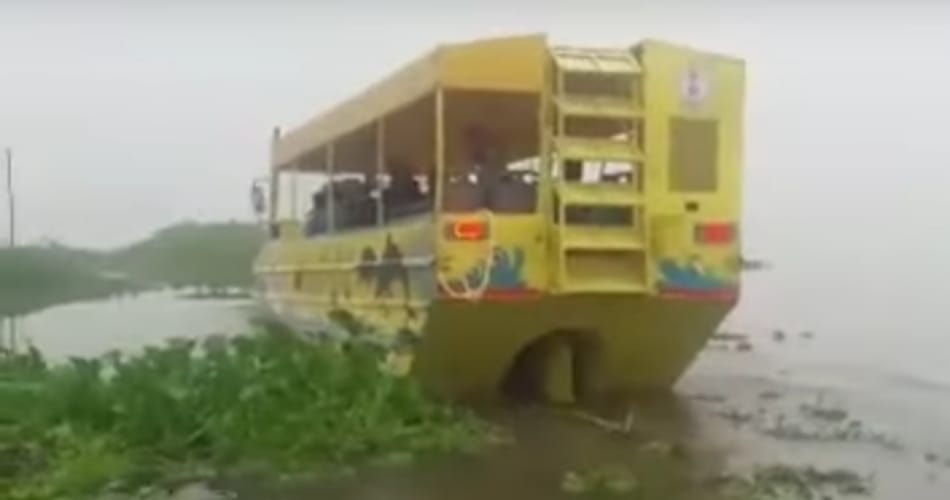 Country's first water bus, two days unaided, see today's reality