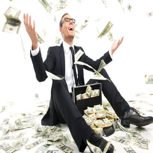 how successful people make money