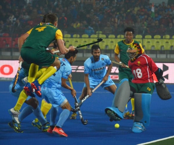India defeated South Africa in junior hockey world cup.