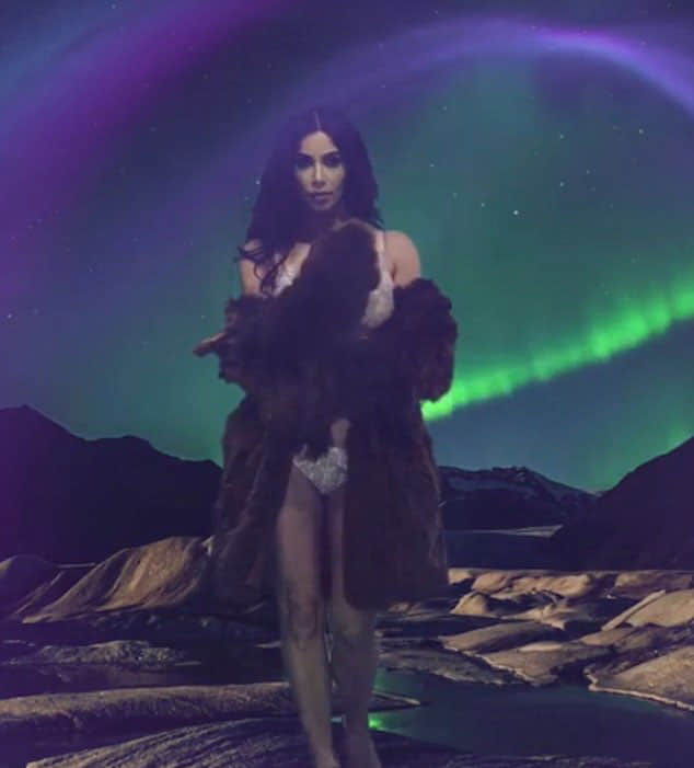 Kim Kardashian's bold photoshoot for LOVE magazine advent calendar