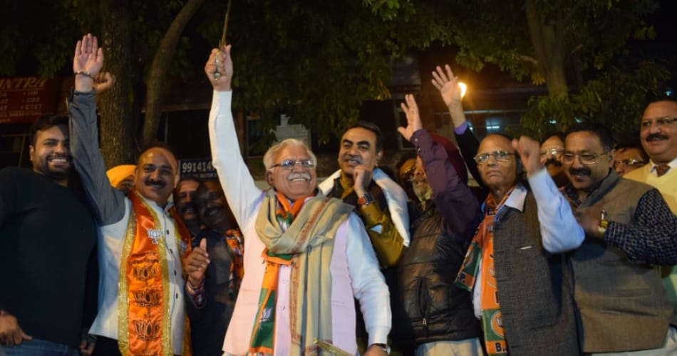 mc election 2016, cm manohat lal khattar, mayor anun sood