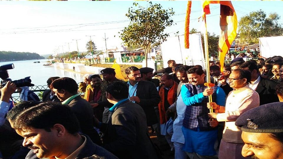  narmada seva yatra started in madhya pradesh