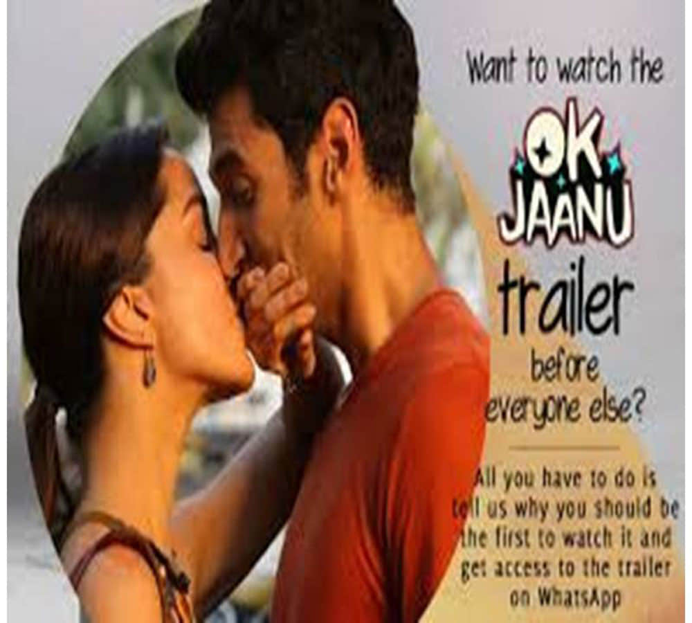 shaad ali film ok janu trailer out