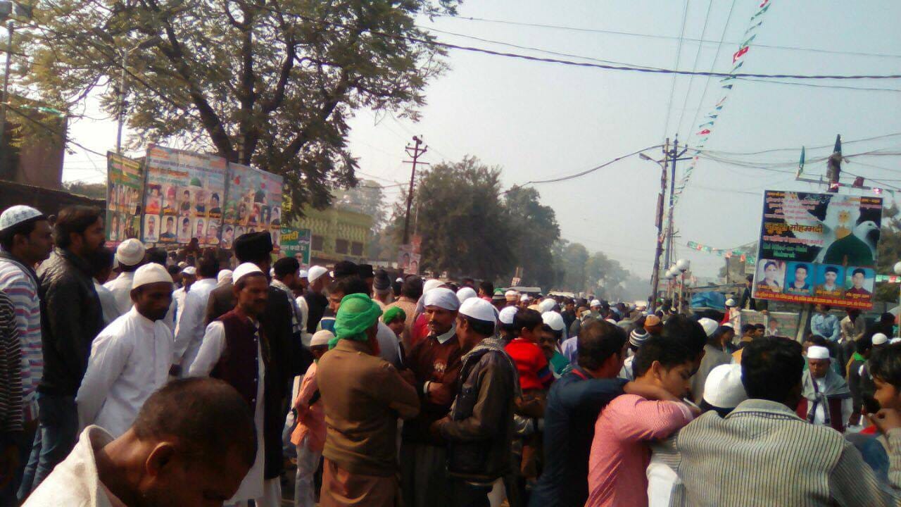 after celebration procession came in Kanpur Barabfat