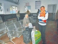 fatehabad, fog, train, train late, passanger unhappy,  fatehabad,  harayana