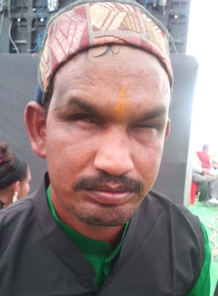 beggar became music director
