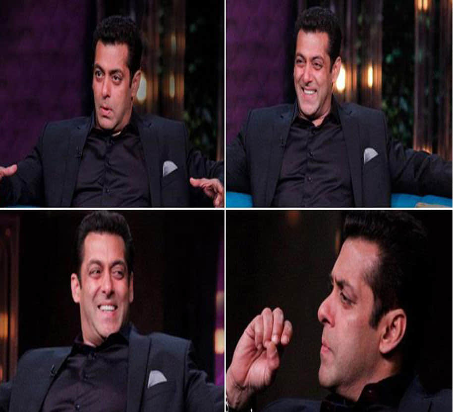 Salman tries to hide his face on being spotted with Iulia Vantur!