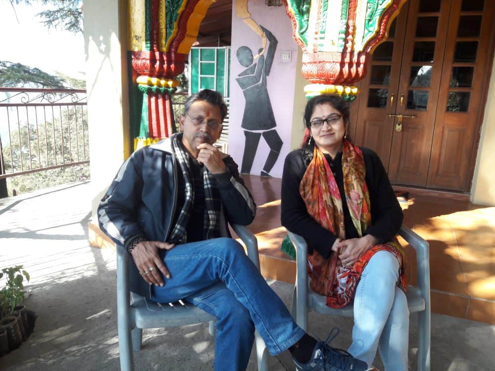 himalayan view in sameer shukla and kavita shukla house