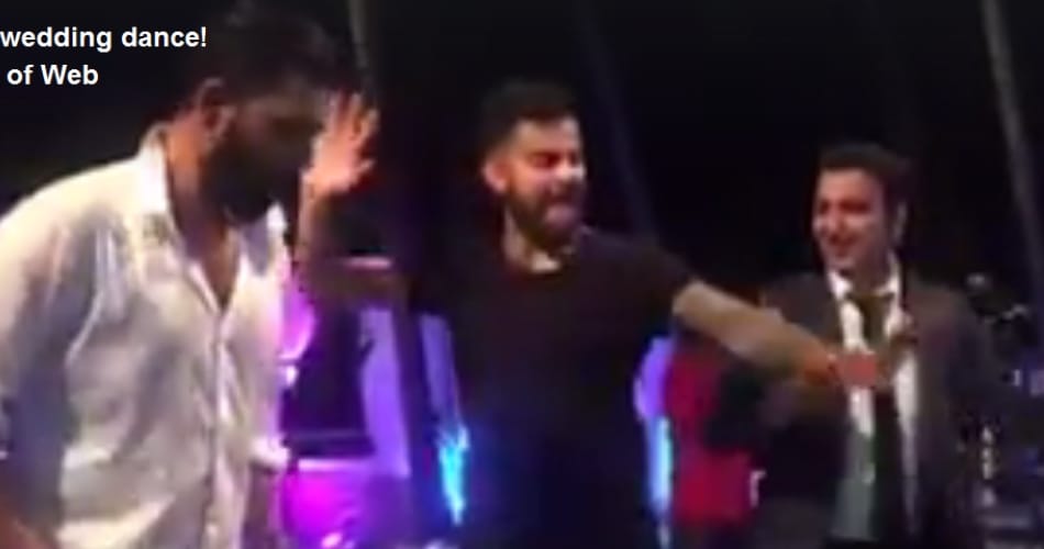 indian cricketer virat kohli punjabi dance with yuvraj singh video viral on social media