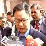 Central minister kiren rijiju stranded in power project scam