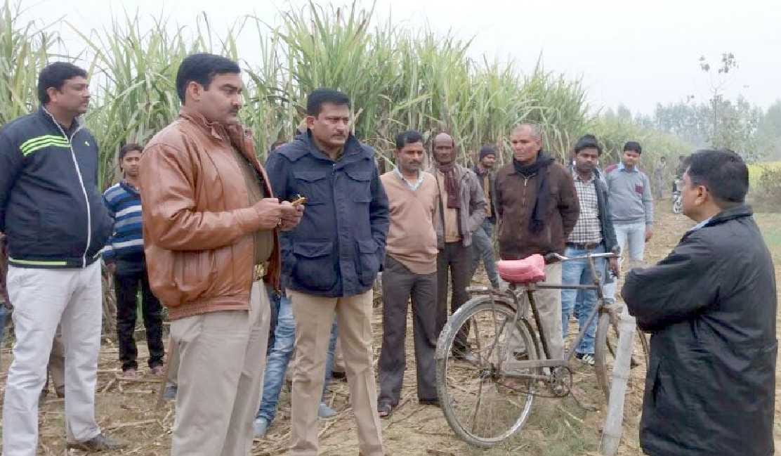Panic in Kheri area footprint rhinoceros from view