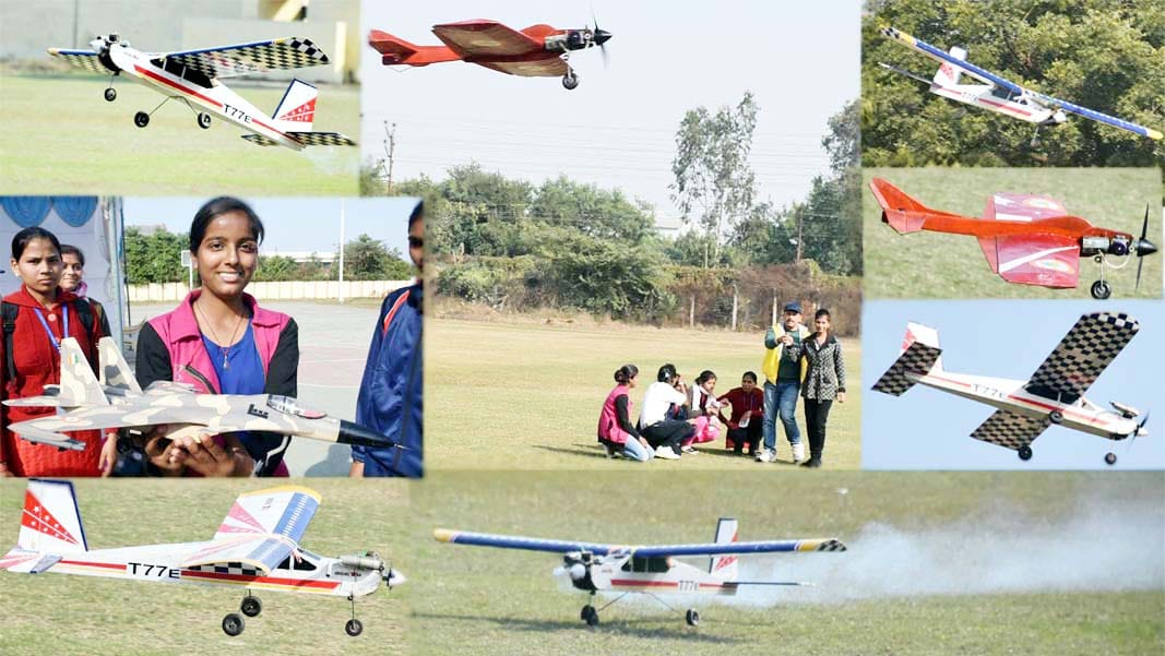 armapur pg college aircraft show  