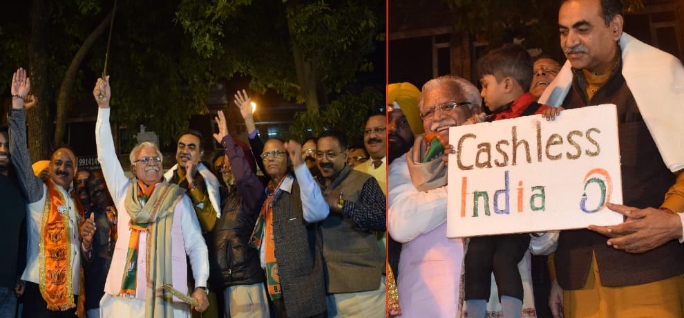 Khattar opened secret of his life, he fought the first election under the supervision of modi