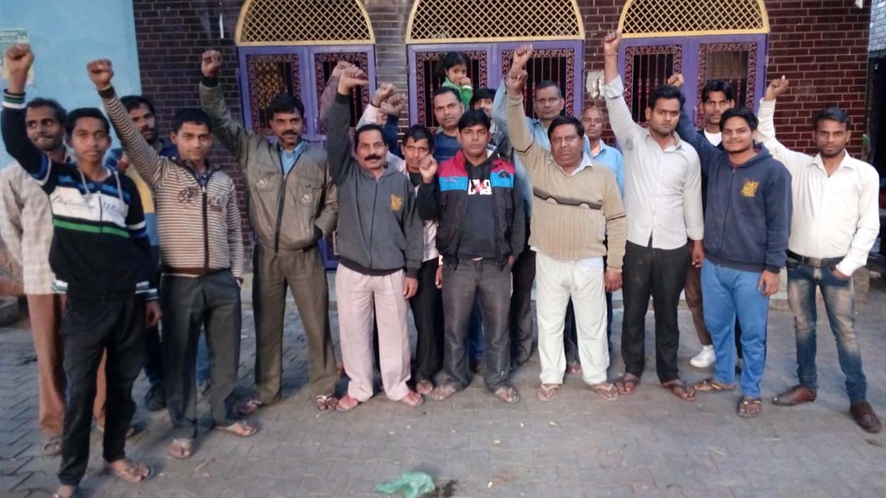 the statue of Baba Saheb break, raging people 