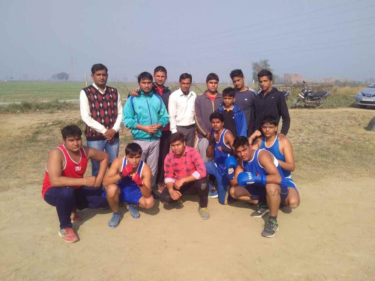 Hemant Beniwal district won gold in boxing